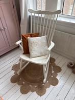 Witte Schommelstoel in Goede Staat, Ophalen, Wit, Zo goed als nieuw, Eén