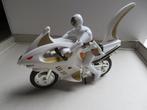 Power ranger wit met motor, Ophalen of Verzenden, Zo goed als nieuw