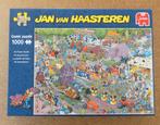 De bloemencorso - 1000 Jan van Haasteren #19071 2018/07, Hobby en Vrije tijd, Denksport en Puzzels, Ophalen of Verzenden, 500 t/m 1500 stukjes