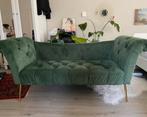 Donkergroene sofa bank, Ophalen, 150 tot 200 cm, Tweepersoons, 75 tot 100 cm