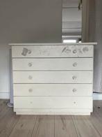 white wood drawers, Huis en Inrichting, Kasten | Ladekasten, Ophalen of Verzenden, Zo goed als nieuw, 25 tot 50 cm, Minder dan 100 cm