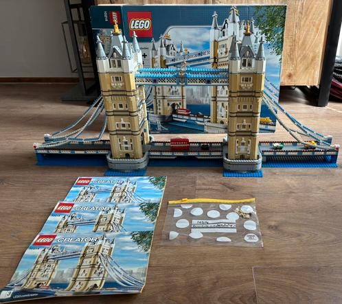 Lego Creator set 10214 Tower Bridge, Kinderen en Baby's, Speelgoed | Duplo en Lego, Gebruikt, Lego, Complete set, Ophalen of Verzenden