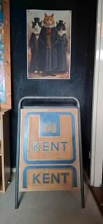 Vintage board kent sigaretten, Ophalen