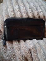 COWBOYSBAG Dames Portemonnee - Zwart Leer, Ophalen of Verzenden, Zwart, Leer