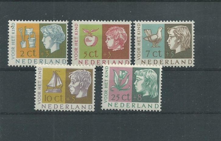 Nederland 1953, NVPH 612 t/m 616, Ongebruikt., Postzegels en Munten, Postzegels | Nederland, Postfris, Na 1940, Verzenden
