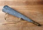 Oude zinken scheepstoeter, Antiek en Kunst, Antiek | Gereedschap en Instrumenten, Ophalen of Verzenden