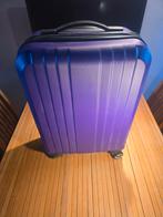 Mooie paarse rolkoffer, Sieraden, Tassen en Uiterlijk, Koffers, Ophalen, 50 tot 60 cm, Hard kunststof, Slot