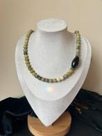 Lizardiet serpentijn onyx beschermt hoge trilling kundalini, Ophalen of Verzenden, Nieuw, Steen of Mineraal, Met edelsteen