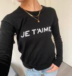 Je t’aime trui Zadig en Voltaire, Zadig & Voltaire, Zwart, Nieuw, Ophalen of Verzenden