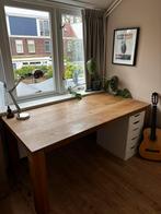 Eikenhouten eettafel 180x100, Huis en Inrichting, Tafels | Eettafels, 100 tot 150 cm, 150 tot 200 cm, Rechthoekig, Eikenhout