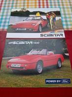 Reliant Scimitar SS1 - twee sheets, Verzenden, Zo goed als nieuw, Overige merken, Reliant Motor PLC