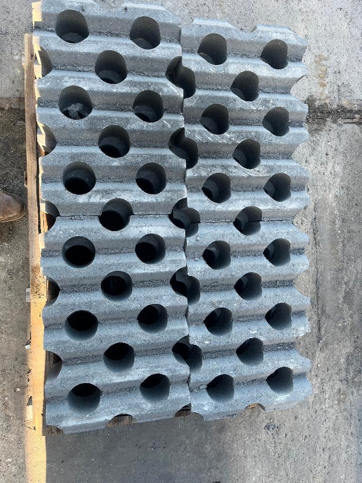 Grasbeton | Bestrating | verharding | Waterdoorlatend, Tuin en Terras, Tegels en Klinkers, Nieuw, Overige typen, Beton, 10 m² of meer