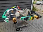 OTK Tony Kart Racer 401R – Rollend chassis in prima staat, Sport en Fitness, Karting, Ophalen, Gebruikt, Kart