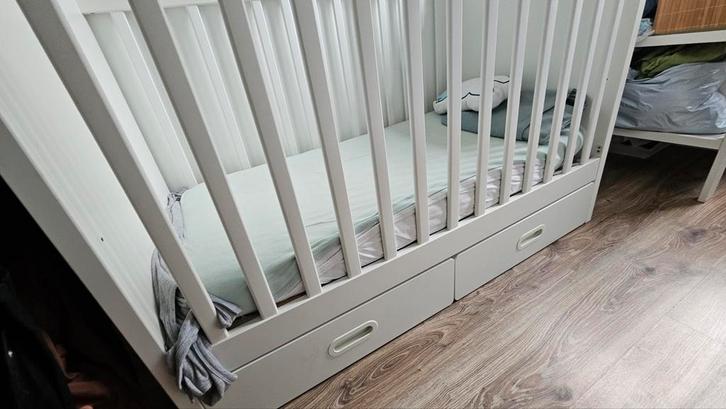 Ledikant Ikea Stuva, Kinderen en Baby's, Babywiegjes en Ledikanten, Zo goed als nieuw, Ledikant, Ophalen of Verzenden