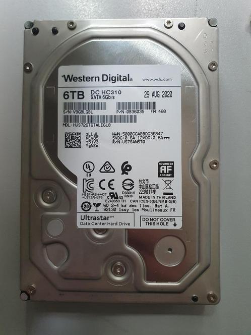 Western Digital WD 6TB SATA HDD's -nieuwstaat, Computers en Software, Harde schijven, Zo goed als nieuw, Desktop, Intern, HDD