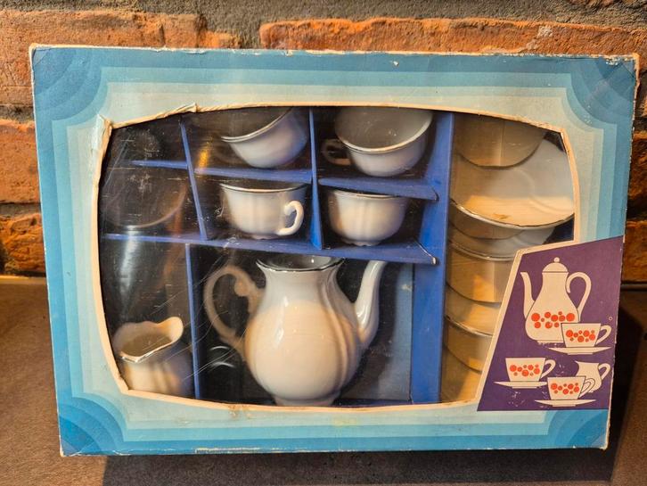 Antiek Kinder Theeservies Porselein, Antiek en Kunst, Antiek | Servies compleet, Ophalen