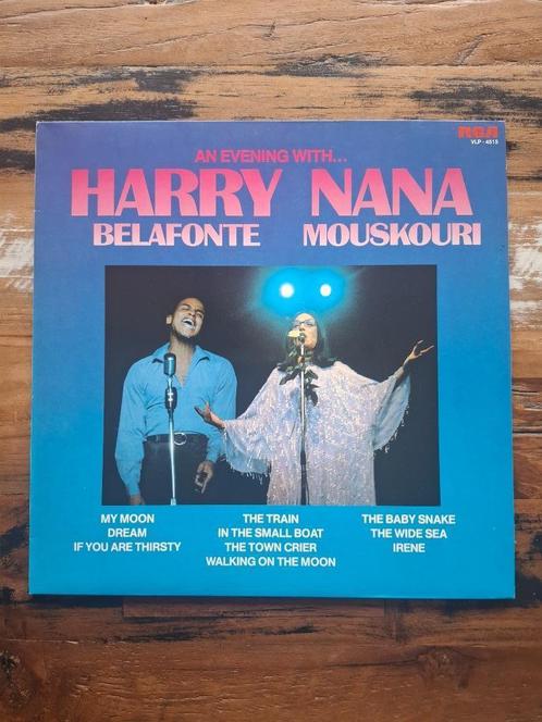 Harry Belafonte & Nana Mouskouri - An Evening With..., Cd's en Dvd's, Vinyl | Pop, 1960 tot 1980, 12 inch, Ophalen of Verzenden