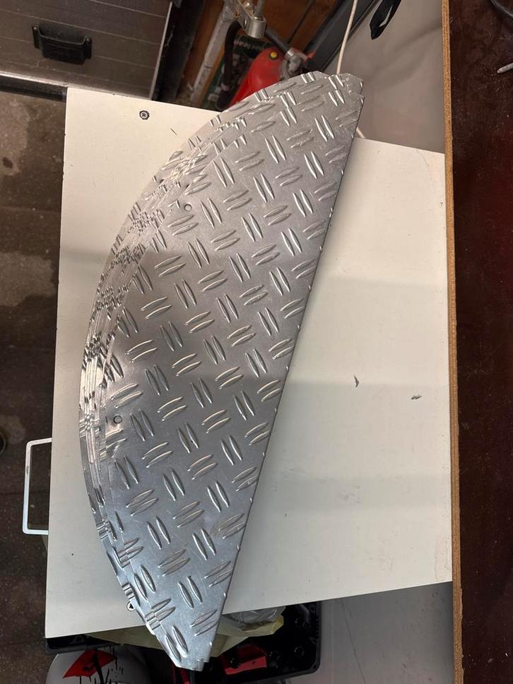 Aluminium Trap Treden - 14 Stuks, Doe-het-zelf en Verbouw, Ladders en Trappen, Gebruikt, Minder dan 2 meter, Ophalen