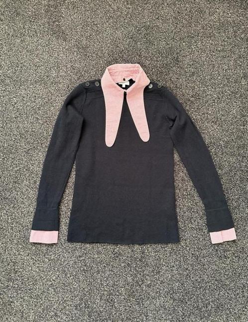 Claudie Pierlot donkerblauwe trui maat 36 (1), Kleding | Dames, Truien en Vesten, Nieuw, Maat 36 (S), Blauw, Ophalen of Verzenden