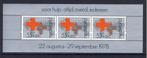 Postfris, Blok Rode-Kruiszegels 1978 NVPH 1164, Verzenden, Na 1940, Postfris