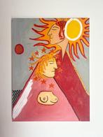 Origineel Schilderij: Lovers - Aucke Paulusma, Ophalen