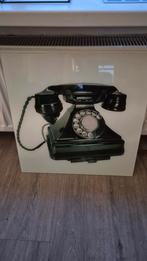 Acrylglas Print - Ouderwetse Telefoon - 50x50cm, Ophalen, Minder dan 50 cm, Minder dan 50 cm, Print