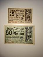Duits Notgeld Ahrweiler Noodgeld, Ophalen of Verzenden, Duitsland