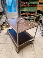 Werkplaats trolley RVS, Ophalen, Gebruikt