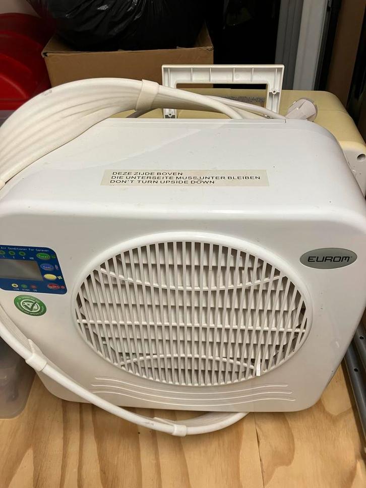 Eurom AC2401 Split-unit Caravan Airco, Caravans en Kamperen, Kampeeraccessoires, Gebruikt, Ophalen of Verzenden
