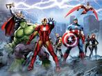 Avengers behang L, Hulk, Ironman,252 x 182 cm, Muurdeco4kids, Kinderen en Baby's, Kinderkamer | Inrichting en Decoratie, Nieuw