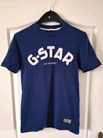 G-Star Raw T-shirt blauw maat S beschikbaar voor biedingen
