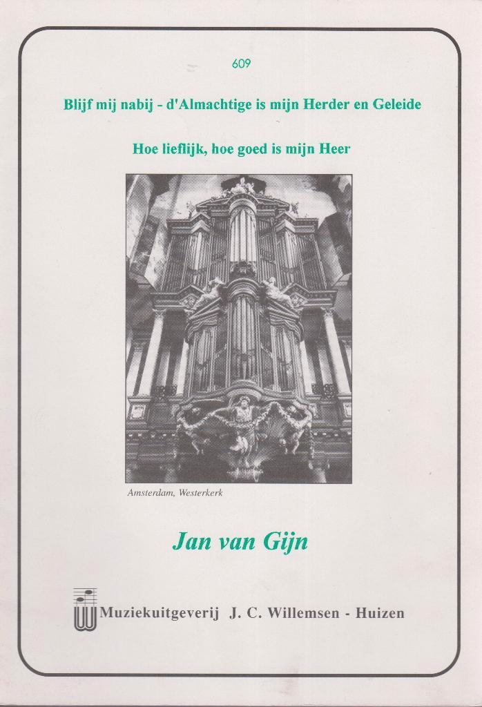 Jan van Gijn - Drie koraalbewerkingen, Muziek en Instrumenten, Bladmuziek, Gebruikt, Artiest of Componist, Populair, Ophalen of Verzenden