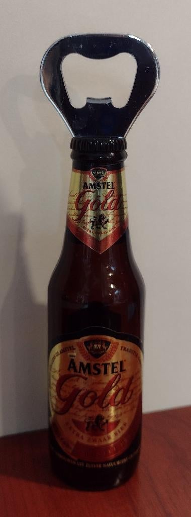 Amstel Gold Bier Opener. (B), Ophalen of Verzenden, Gebruikt, Flesopener, Amstel