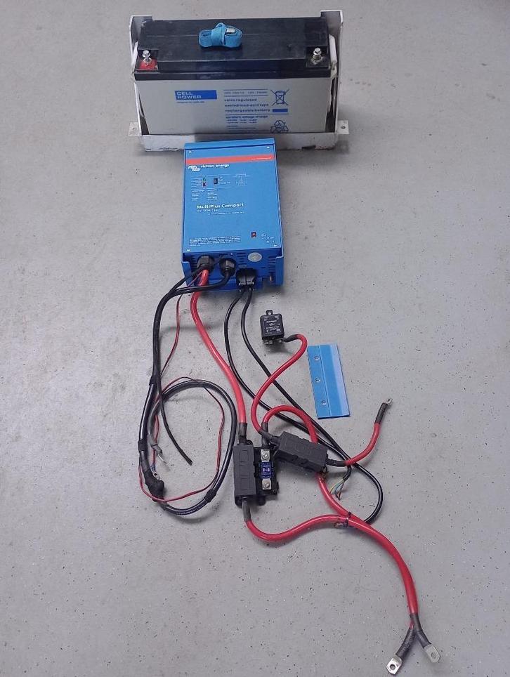 Victron energy multiplus omvormer set inc 150 ampère accu, Auto diversen, Overige Auto diversen, Ophalen