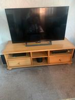 TV meubel blank eiken, Huis en Inrichting, 100 tot 150 cm, Ophalen of Verzenden, Zo goed als nieuw, Minder dan 100 cm