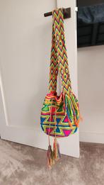 Gehaakte Mochila tas Ibiza stijl, Ophalen of Verzenden, Gebruikt