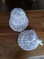 2 VOOR 10 EURO. 2 grote rieten kerstklokken, Diversen, Kerst, Ophalen of Verzenden, Zo goed als nieuw