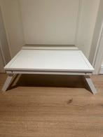 Inklapbaar bedtafeltje, Ophalen of Verzenden, Gebruikt, Rechthoekig, Hout