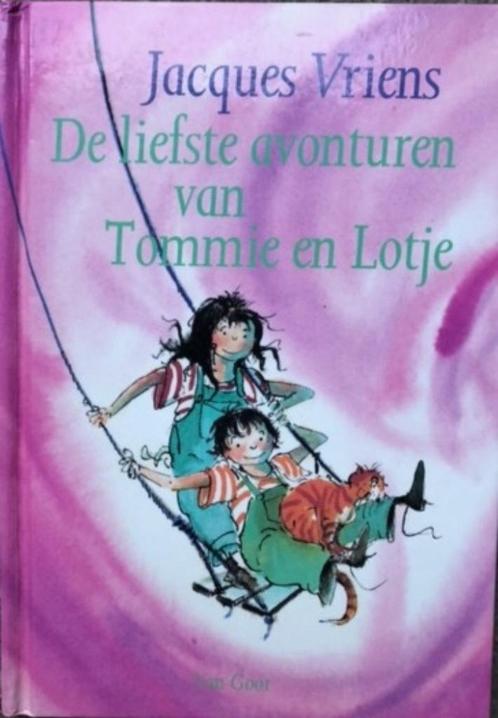 Jacques Vriens - De liefste avonturen van Tommie en Lotje, Boeken, Kinderboeken | Jeugd | onder 10 jaar, Zo goed als nieuw, Fictie algemeen
