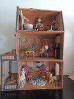 Antiek poppenhuis, compleet ingericht, Verzamelen, Ophalen of Verzenden, Gebruikt, Poppenhuis