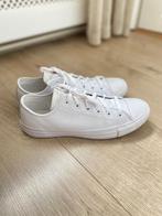 Zeer nette Converse Chuck Taylor All Star wit mt. 41 leer, Wit, Ophalen of Verzenden, Sneakers of Gympen, Converse All Stars