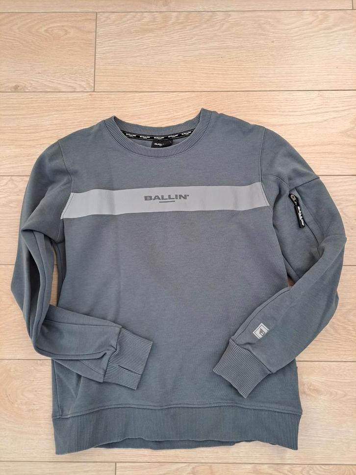 Ballin Sweater Maat 12, Kinderen en Baby's, Kinderkleding | Maat 152, Zo goed als nieuw, Jongen, Trui of Vest, Ophalen of Verzenden