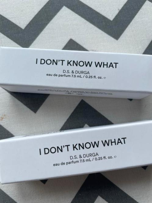 D.S. & Durga I Don't Know What 2x 7.5ml Nieuw, Sieraden, Tassen en Uiterlijk, Uiterlijk | Parfum, Nieuw, Ophalen of Verzenden