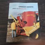 New Holland 358 Grinder-Mixer Folder, Ophalen of Verzenden, Gelezen, New Holland, Folder
