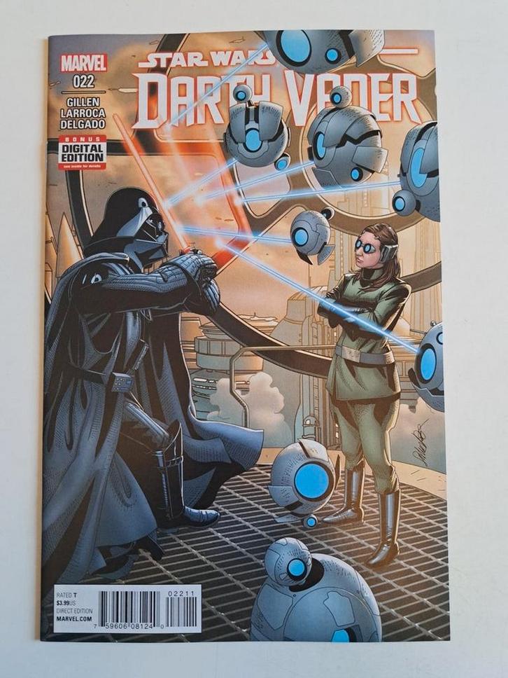 Star Wars Darth vader #22, Boeken, Strips | Comics, Zo goed als nieuw, Eén comic, Amerika, Ophalen of Verzenden