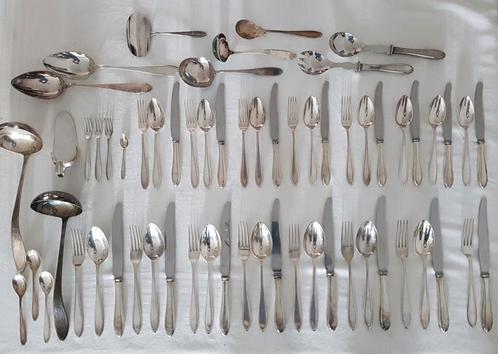 Prachtig Vintage Verzilverd bestek  Wordt gepoetst geleverd, Antiek en Kunst, Antiek | Bestek, Ophalen