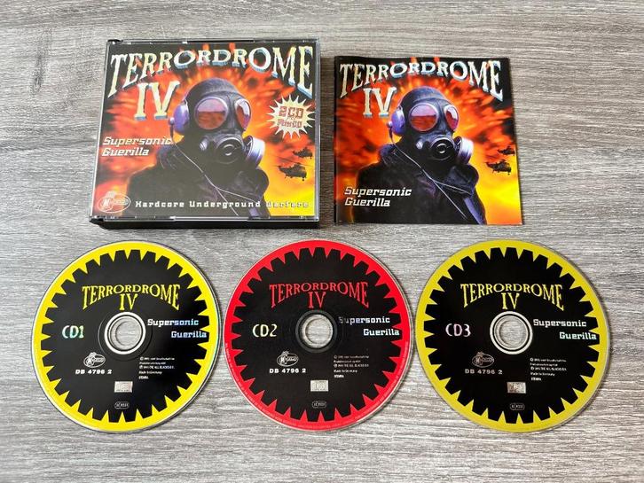 Terrordrome 4 Oldschool Hardcore Thunderdome, Cd's en Dvd's, Cd's | Dance en House, Zo goed als nieuw, Dance Populair, Ophalen of Verzenden