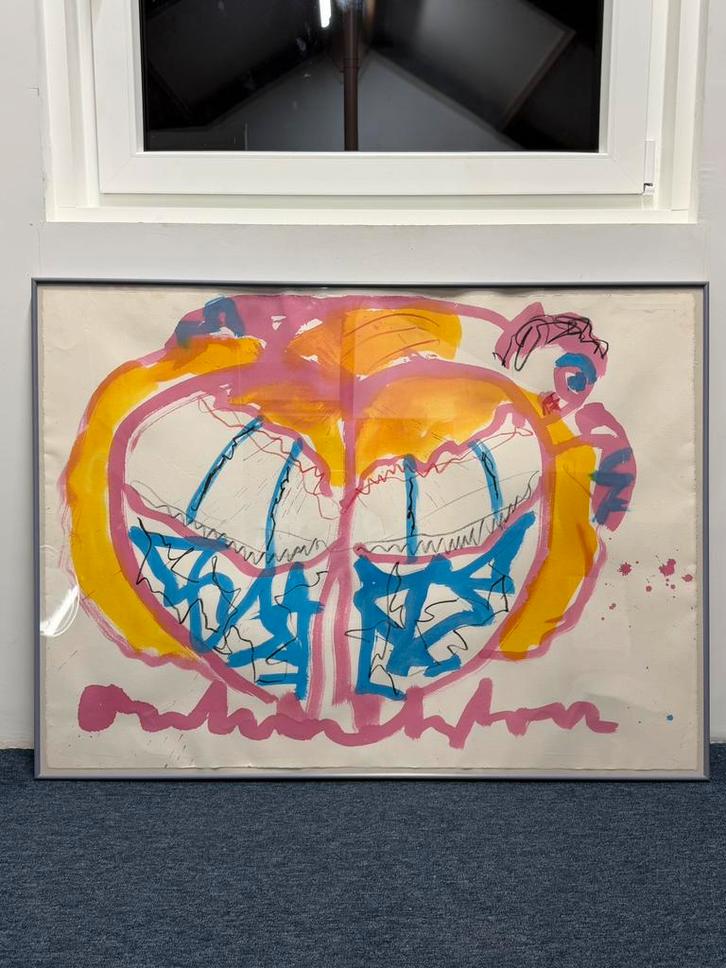 Anton Heyboer (De ballerina), Antiek en Kunst, Kunst | Schilderijen | Modern, Ophalen of Verzenden