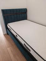 Stylish bed with storage space mattress not included, Huis en Inrichting, Ophalen, Eenpersoons, Blauw, Zo goed als nieuw