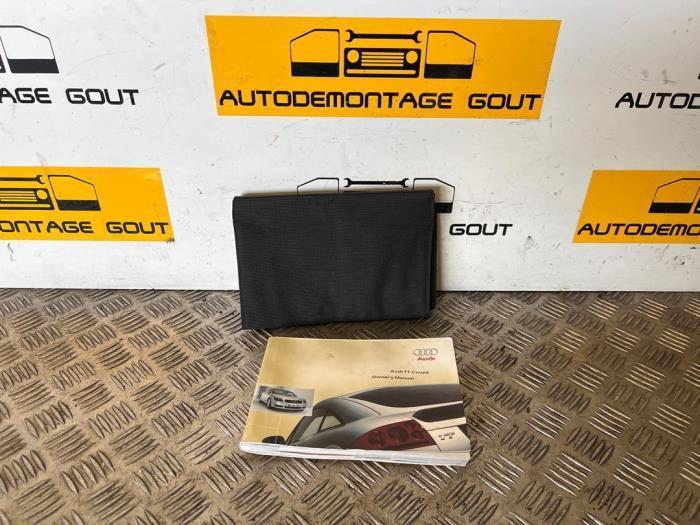 Instructie Boekje van een Audi TT, Auto-onderdelen, Overige Auto-onderdelen, Audi, Gebruikt